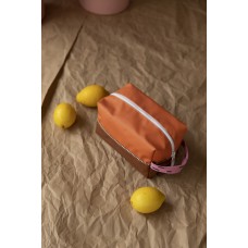 Sticky Lemon toaletná taška- Carrot orange